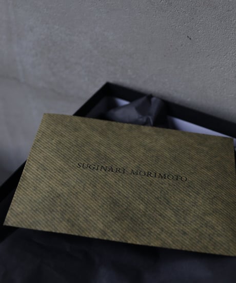 SUGINARI MORIMOTO /  Laceup Derby Shoesダービーシューズ / SGM-24002( SGM-01)