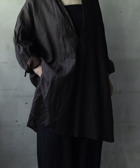 KLASICA クラシカ / Neo Collar P/O Shirts "SH-045"-BGシャツ / kl-25002