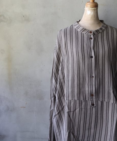 ALEKSANDR MANAMISアレクサンダーマナミ/ 1890 TONGUE CREPE SHIRTシャツ / am-25006