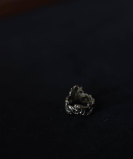 cavane Accessories / Lily emblem brass Ringリング / ca-20210