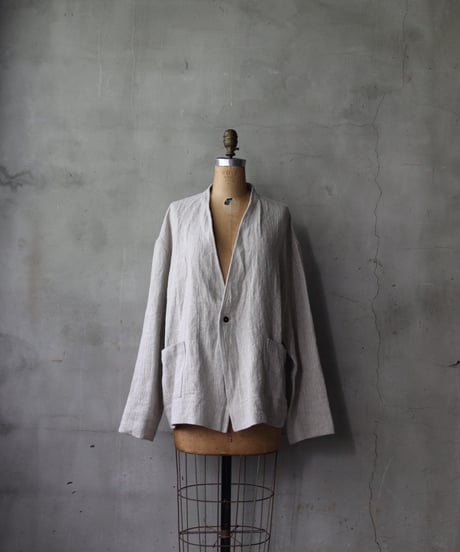klauseクロイゼ / Belarus Linen Gown Short / kla-25038