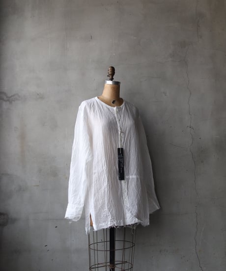 KLASICA クラシカ / Collarles Split Raglan Shirts "SH-044"シャツ / kl-26014
