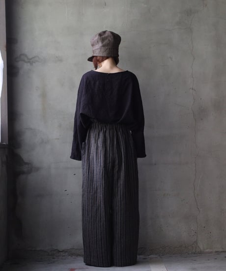 cavane キャヴァネ / Side-Pocket wide pants woolパンツ / ca-25154