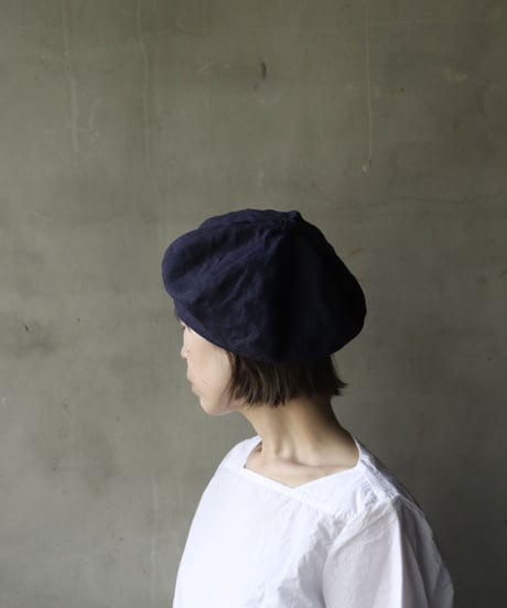 Au Vrai Chicオーブライシック / BERET IRELAND LINEN帽子 / Au-25001