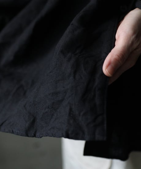 cavane キャヴァネ / Raglan puff-sleeve blouse Linen100天日干しブラウス / ca-26048