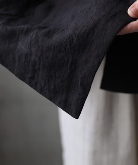cavane キャヴァネ / Short trench JK Linen100ショートトレンチ / ca-26044