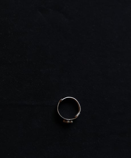 Atelier Inscrire アトリエ インスクリール / COSTUME JEWELLERY NEBULA SILVER RINGリング / At-26009
