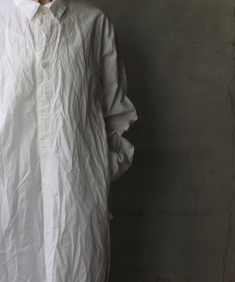 cavane キャヴァネ / Chemise Maison With Col Cotton/Linenプルオーバーシャツ / ca-25052