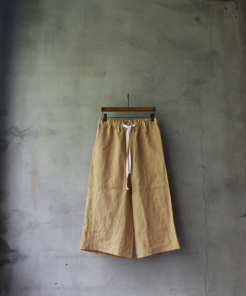 der antagonist デ アンタゴニスト / linen pantsパンツ/ P14B