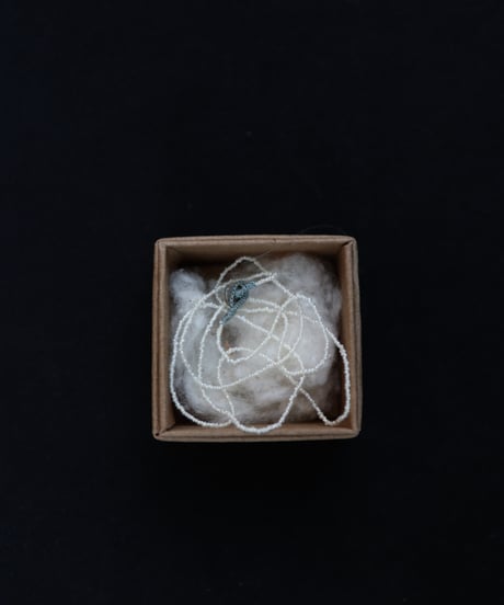 Antonia Rossi (Antomoon)/ Antique Tiny freshwater pearls Necklaceネックレス / An-25055