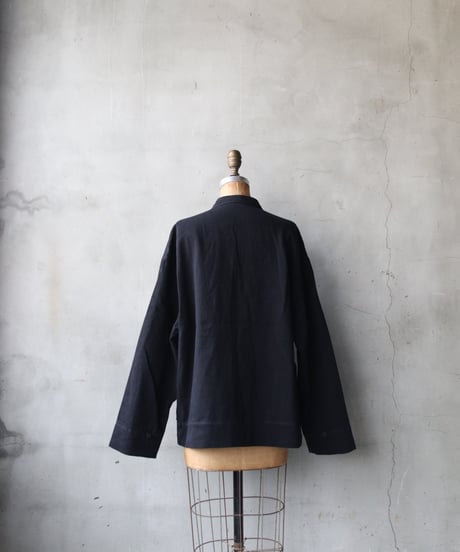 klauseクロイゼ /カツラギCotton & Linen Gown Short / kla-26009