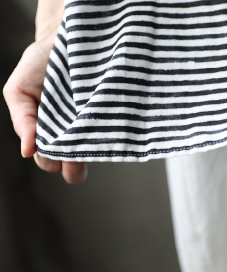 cavane キャヴァネ / Tunic half-sleeve Cotton/Linen100シャツ / ca-25080R