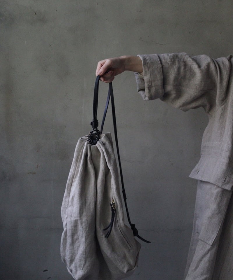 klauseクロイゼ / KNAP SACK BELARUS LINEN / kla-2408