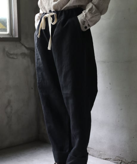 der antagonist デ アンタゴニスト / straight relaxed pantsパンツ  / P7BLSC23