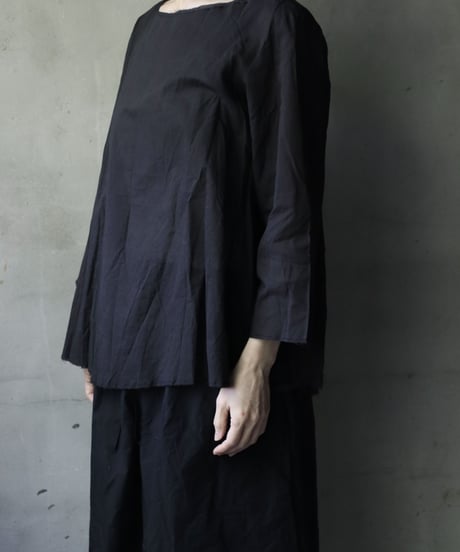 SCHA シャー/ Boat Neck 3/4 Sleeve Top " OE " / Sc-23013 ( Art#1464)