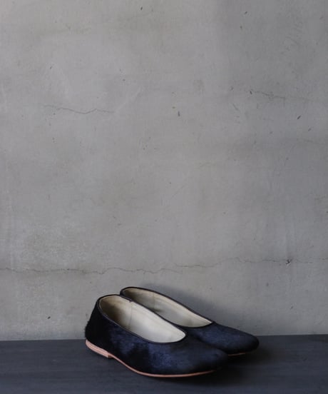 TATAROU with cavane limited shoes / Flat shoes with horse hair靴 / Tat-25001