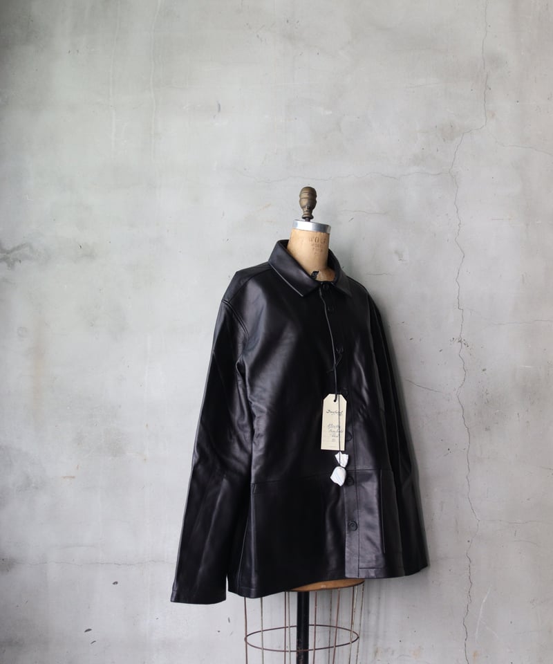 Bergfabel バーグファベル / Leather Hugo Jacket 革ジャケット/