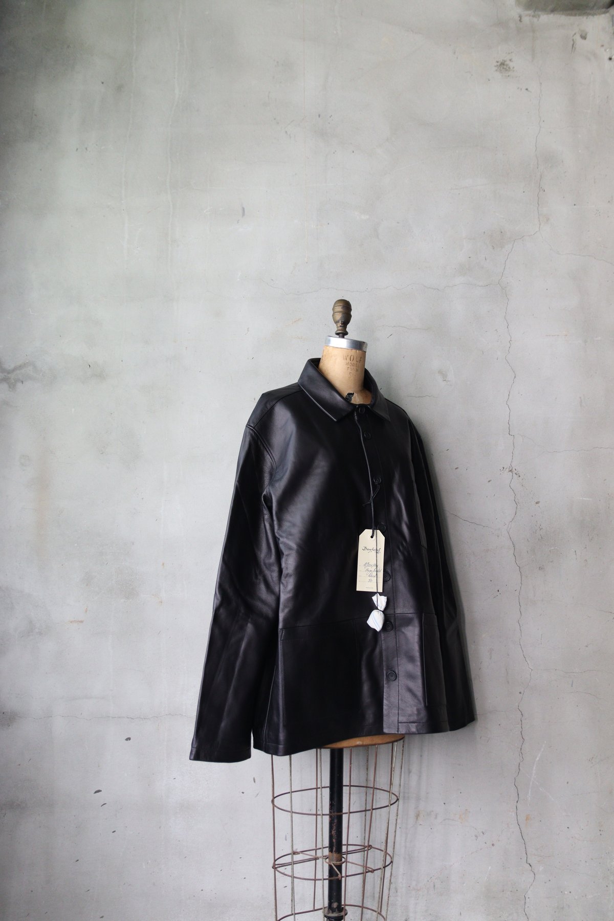 Bergfabel バーグファベル / Leather Hugo Jacket 革ジャケット/