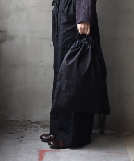 cavane キャヴァネ / Rope sack linen & washi100バッグ/ ca-25168