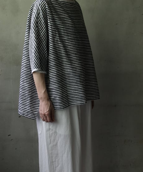 cavane キャヴァネ / Tunic half-sleeve Cotton/Linen100シャツ / ca-25080R