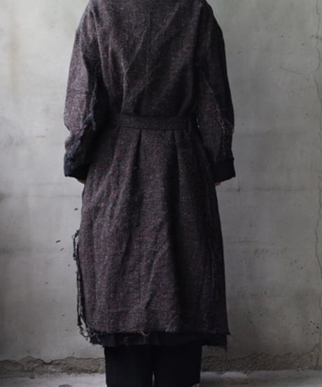 KLASICA クラシカ / Cut off Hem Blend Gown Coat" HM-C " / kl-25032