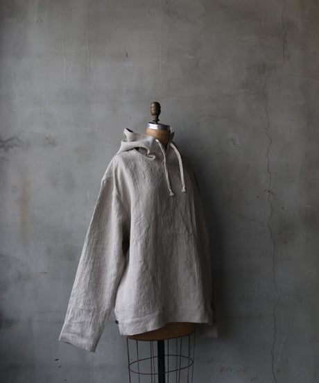 klauseクロイゼ / Hoodie Belarus Linen平織/厚手/ kla-26004