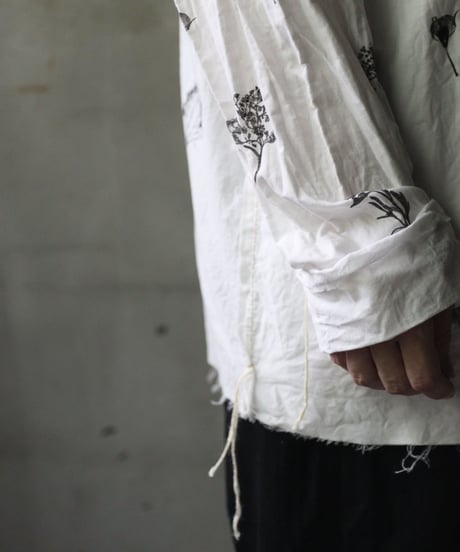 Cavalier Meiko Takahashi / Collarless garden shirt #39/ Me-23007