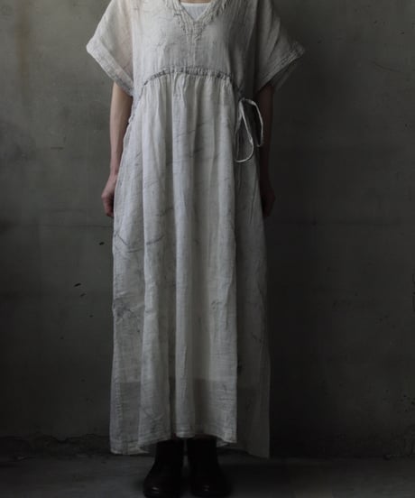 daubドーブ / HAND DYED DRESS COTTON100ワンピース / da-26011(AB57/T117)