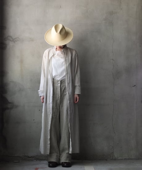 daubドーブ / SUSPENDER PANTS LINEN100パンツ / da-26002(PT31/T101)