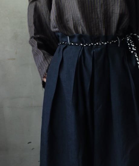 某ソレガシ/ Ami-Belt with Neck vintage fabric編み紐ベルト&ネック / so-26016ex
