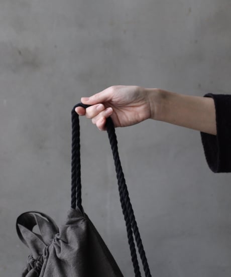 cavane キャヴァネ / Rope sack cotton & linen100バッグ/ ca-25169