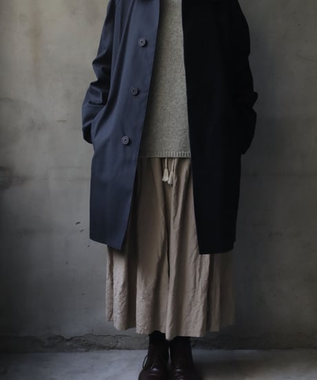 Mackintosh by Francis Campelli マッキントッシュ フランシスキャンペリ / One Panel Sleeve Coatステンカラーコート / mk-23001