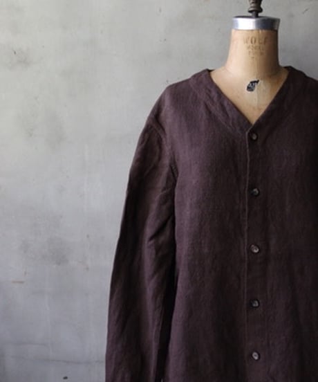 BIEK VERSTAPPEN ビーク フェルスタッペン / FITTED SHIRT V-NECKジャケット / Bie-25025(TO14-M)