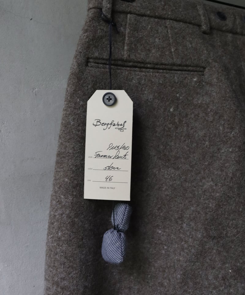 Bergfabel バーグファベル / FARMER PANTS / BFMP115/160