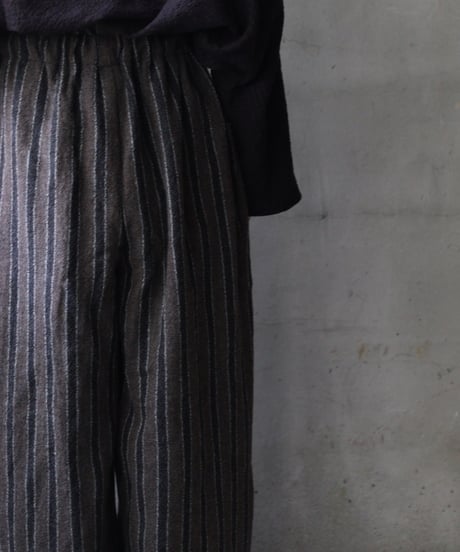 cavane キャヴァネ / Side-Pocket wide pants woolパンツ / ca-25154
