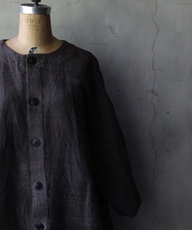 BIEK VERSTAPPEN ビーク フェルスタッペン / COAT HAND WOVEN