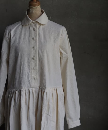 der antagonist デ アンタゴニスト / Button front Dress Cottonワンピース / D8BNA24/25