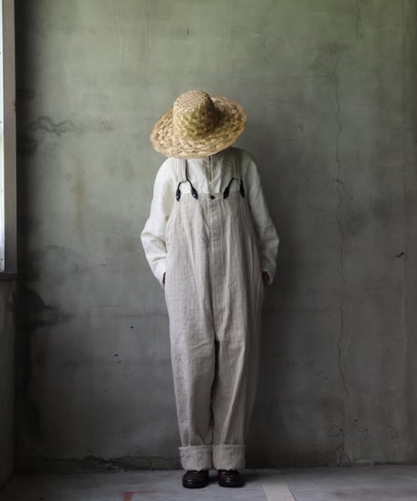 klauseクロイゼ / Overalls C/L Stripeオーバーオール/ kla-25006