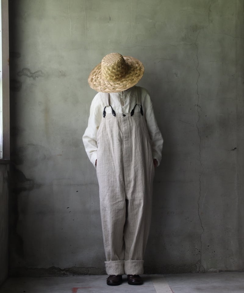 klauseクロイゼ / Overalls C/L Stripeオーバーオール/ kla-25