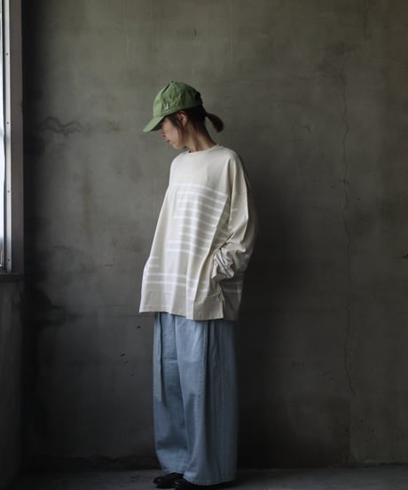 Dulcamaraドゥルカマラ / グリッチボーダーロンT UNISEX / dl-24015(D224-T1187)