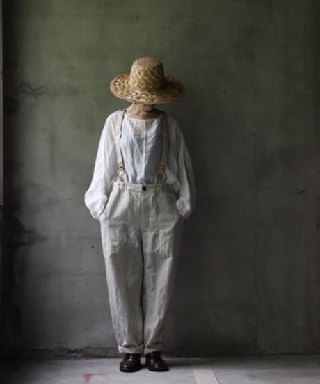 cavane キャヴァネ / Over-pants with suspenderパンツ / ca-25071