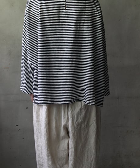 cavane キャヴァネ / Tunic long-sleeve Cotton/Linen100シャツ / ca-25121