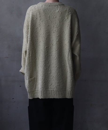 Dulcamaraドゥルカマラ / ラージノットニットPO UNISEX / dl-24030(D224-K800)