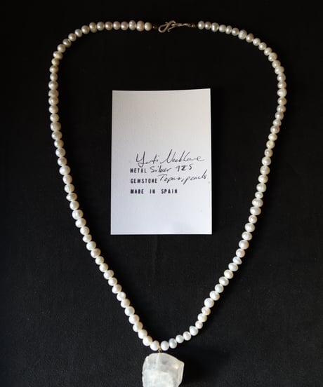 Atelier Inscrire アトリエ インスクリール / COSTUME JEWELLERY YUTI NECKLACEネックレス / At-25007
