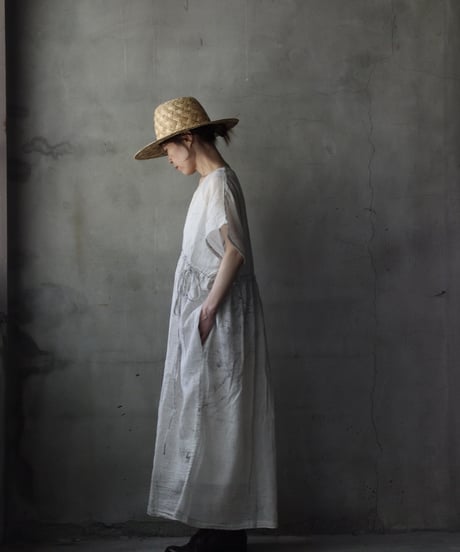 daubドーブ / HAND DYED DRESS COTTON100ワンピース / da-26011(AB57/T117)