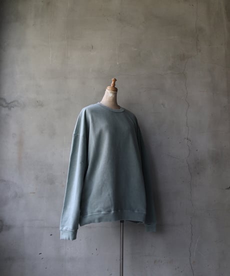 Dulcamara ドゥルカマラ /ピグメントSWカラーネップトレーナーUNISEX / dl-25005(D125-T1085)