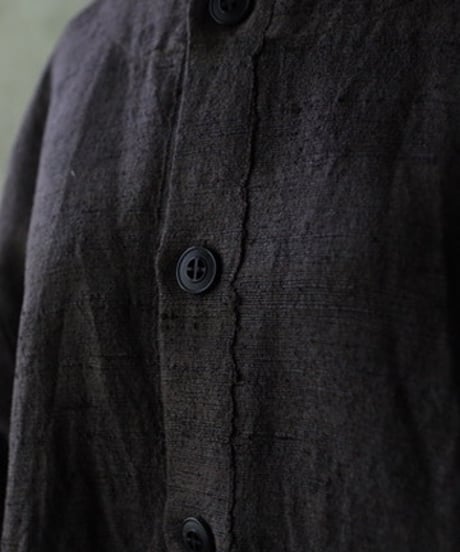 BIEK VERSTAPPEN ビーク フェルスタッペン / COAT HAND WOVEN SILKコート/ Bie-25027(CO04B-F)