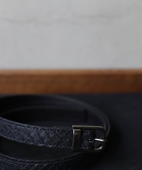 cavane キャヴァネ / #24Python Leather Beltベルト / ca-23501