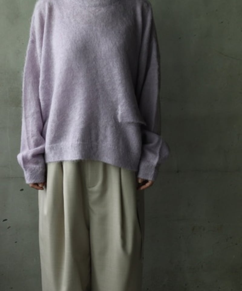 Dulcamara（ドゥルカマラ）の「MixブークレーハイネックニットPO