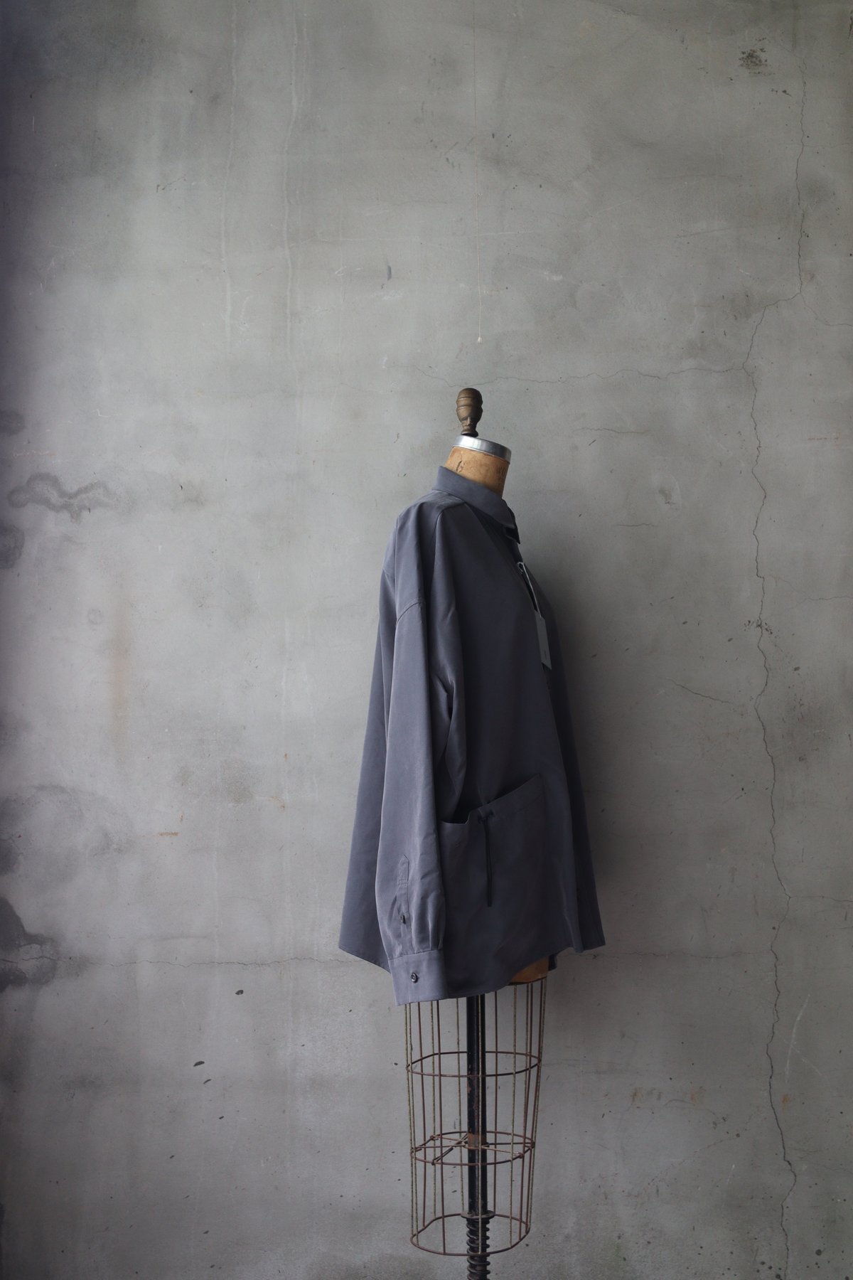 Dulcamaraドゥルカマラ / コードポケットロングSLシャツUNISEX